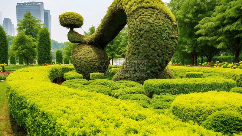 北京立体绿化人工草坪与真植物对比