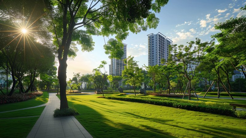 厂区绿化土建施工，如何确保一步到位？**